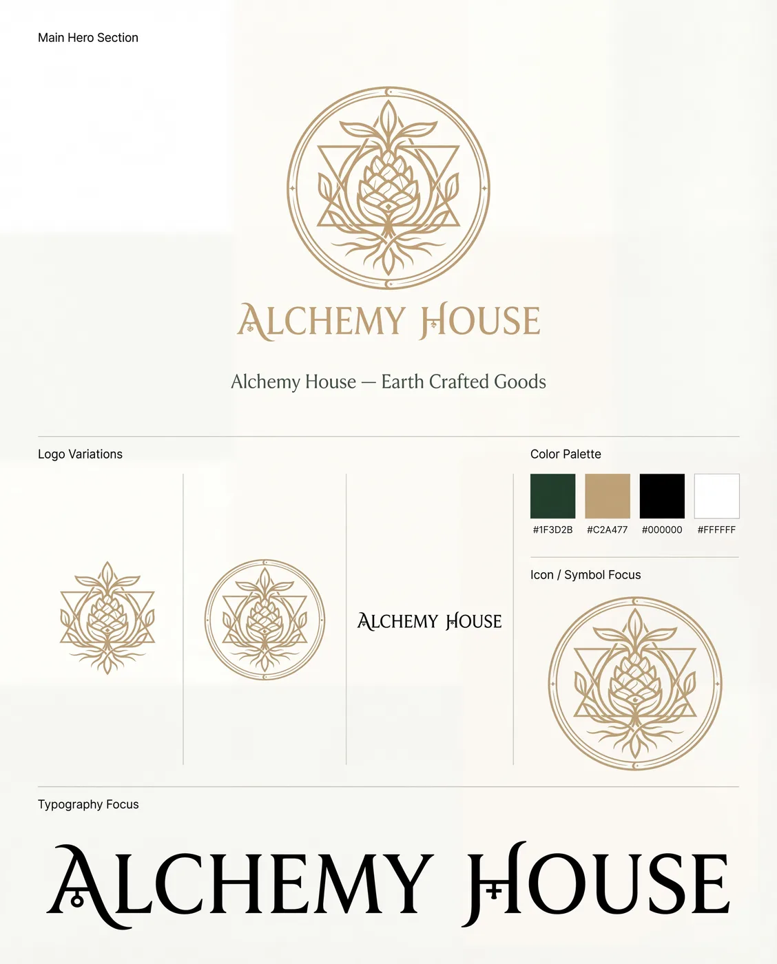 Alchemy House — Branding kit