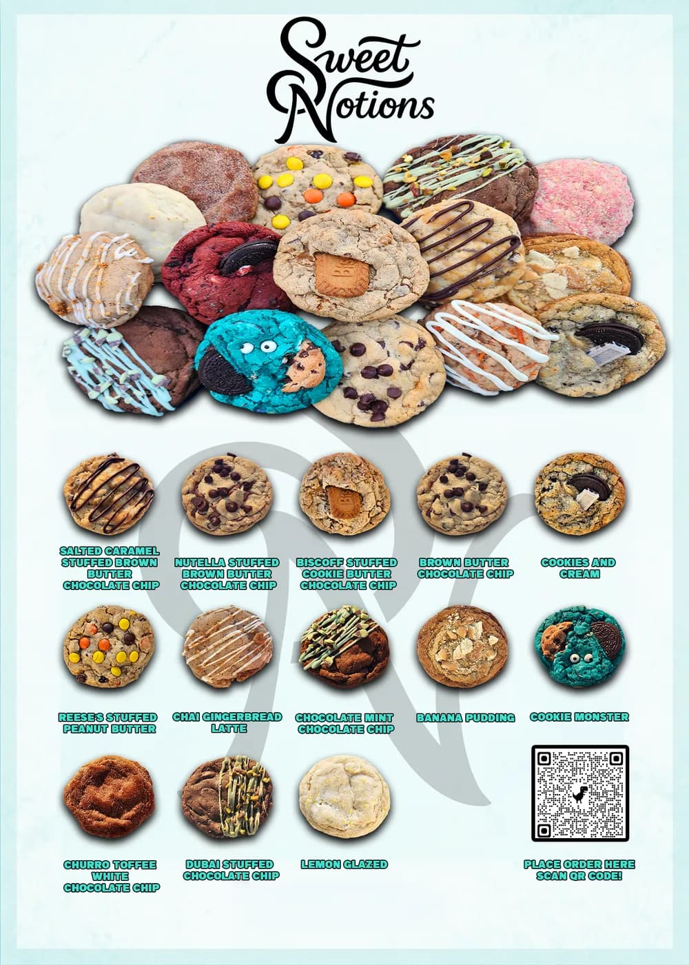 Cookie renders — Cookie line showcase