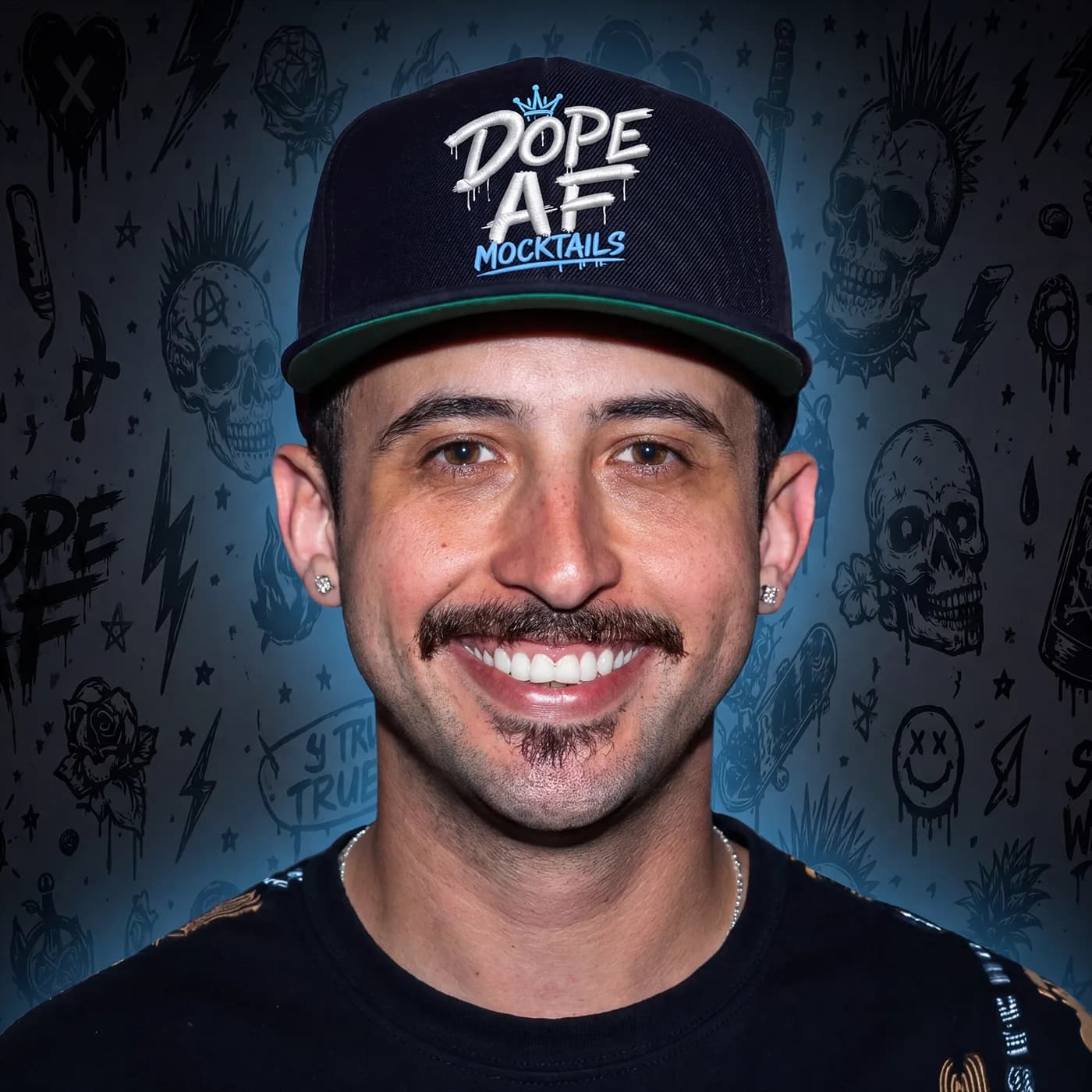 Dope AF Mocktails — Social profile mark