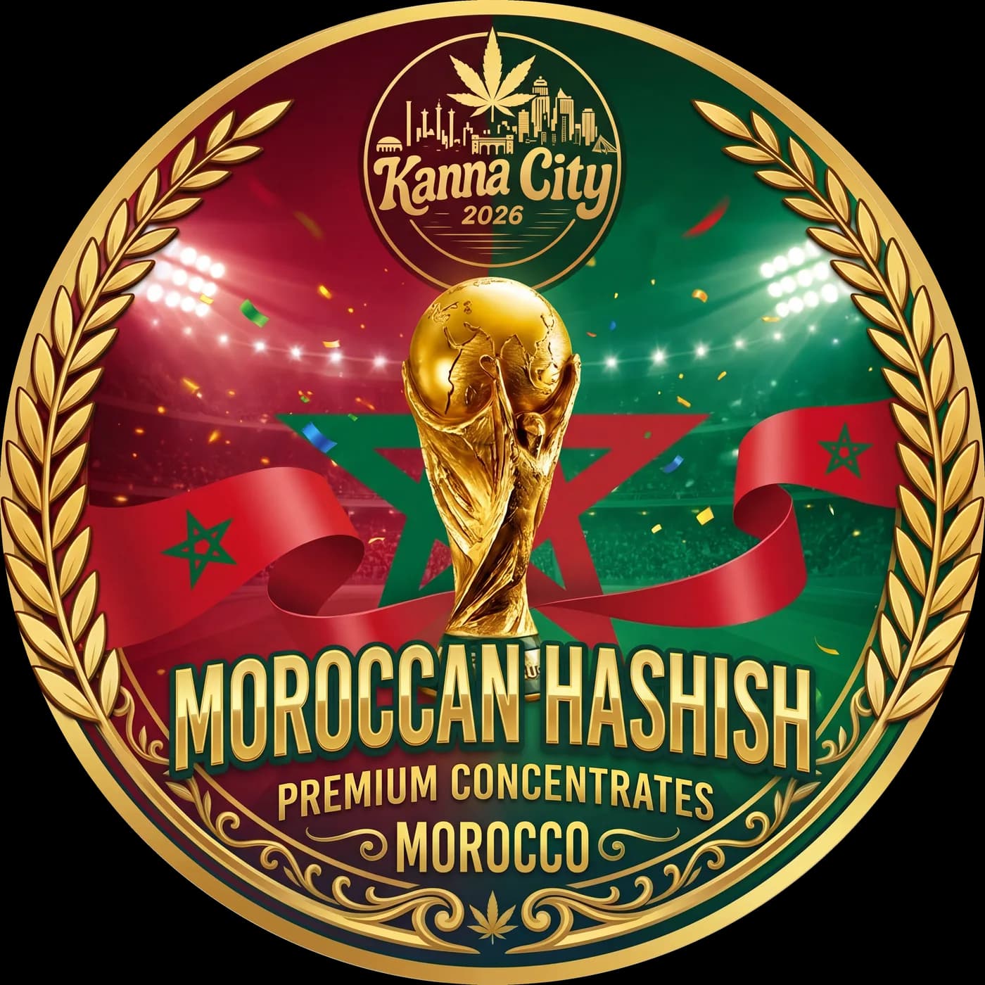 Kanna City — World Cup jar lid — Morocco