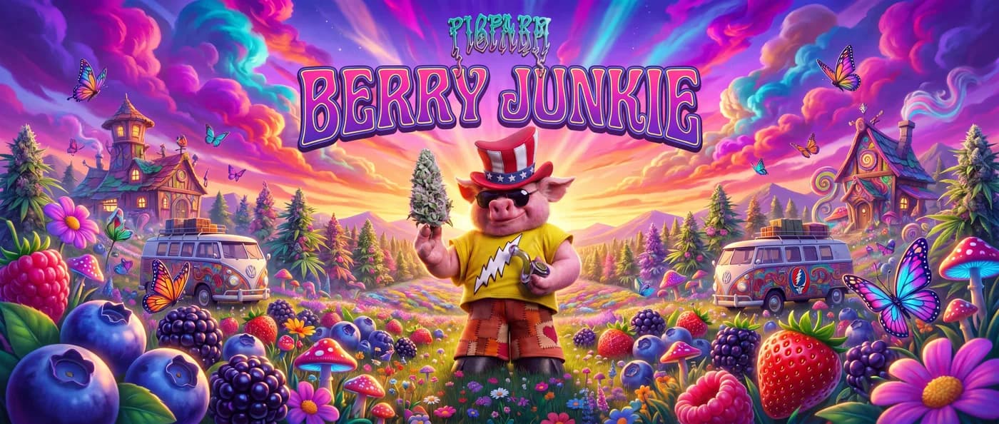 Pig Farm — Berry Junkie banner