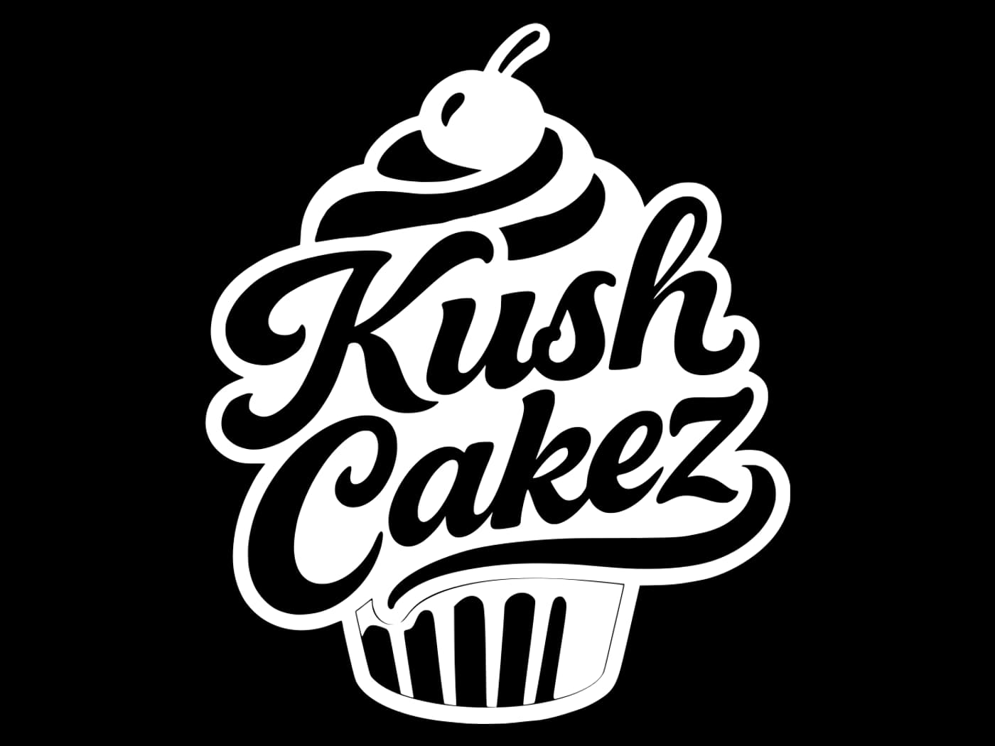 Kush Cakez — brand designed by Bourvic Studio