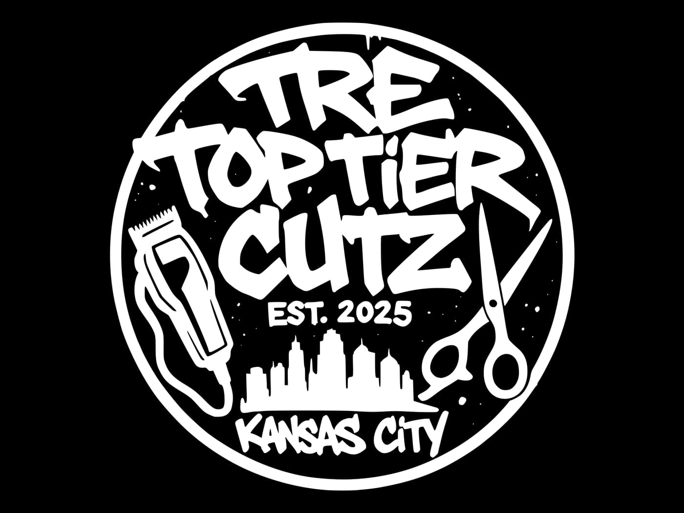 Tre Top Tier Cutz — brand designed by Bourvic Studio